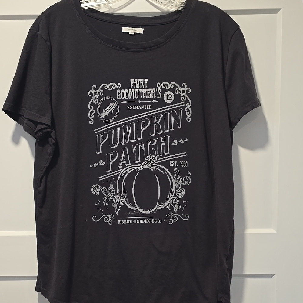 Disney Black Graphic Relaxed T-Shirt